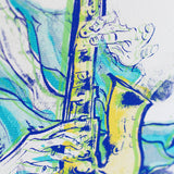 "Saxman" Print