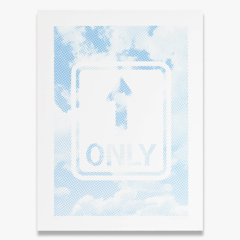 "Only Up" – Limited Edition Silk Screen Print